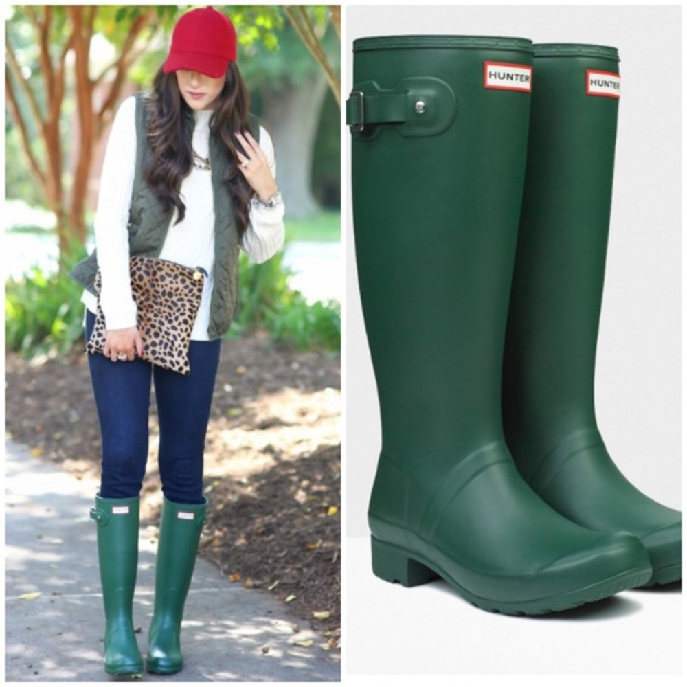 Tall Hunter Boots & Socks
